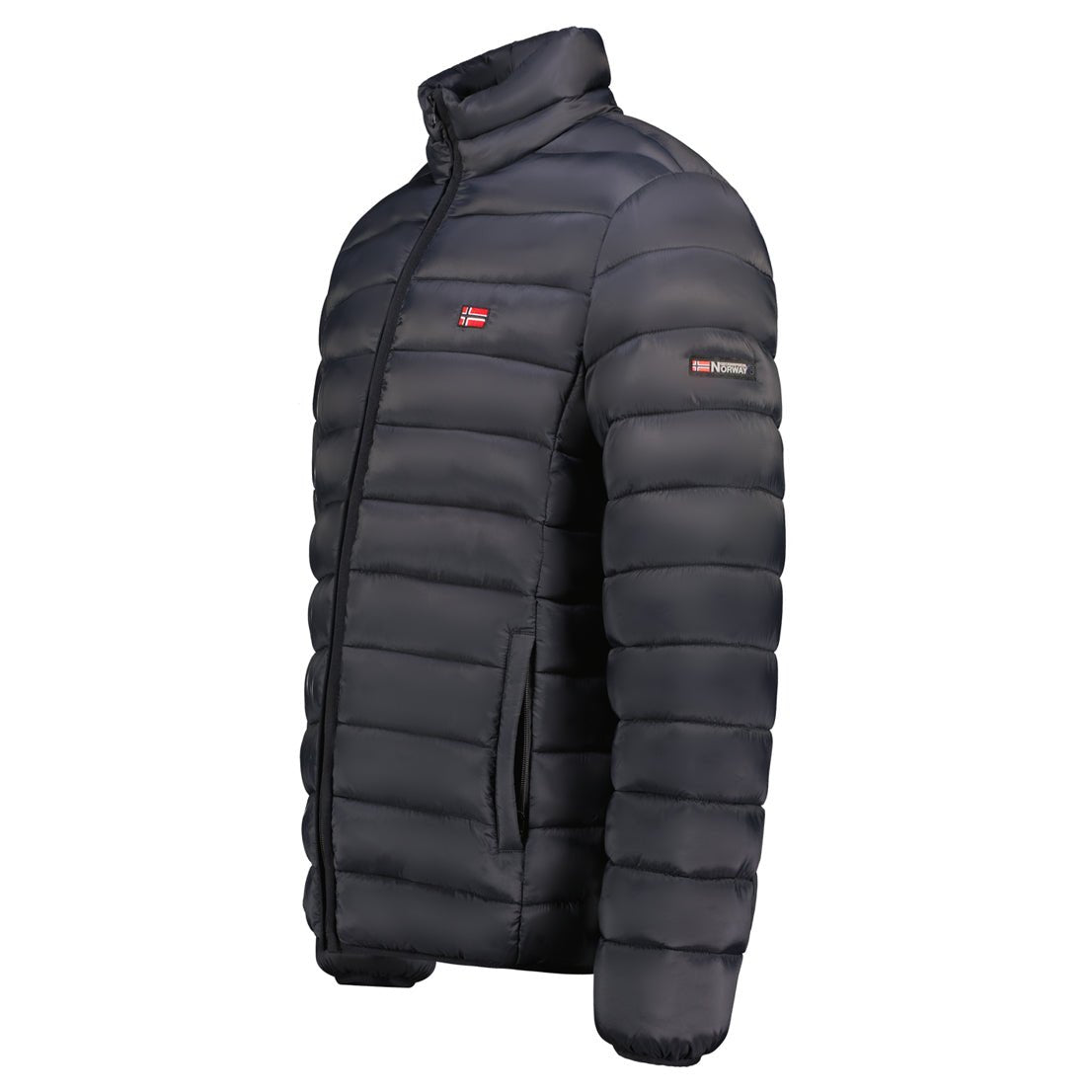 Geographical Norway Geographical Norway Amigolor Basic Homme - Blouson Matelassé Noir