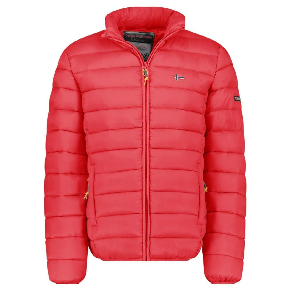 geographical norway Geographical Norway Amigolor Basic Homme - Blouson Matelassé Rouge