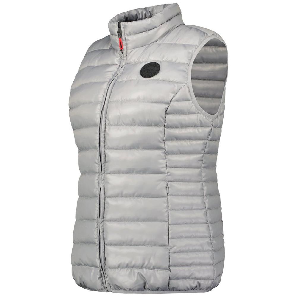 Geographical Norway Geographical Norway Annecy Vest Basic Femme - Doudoune Légère Sans Manche Gris Clair Gris Clair
