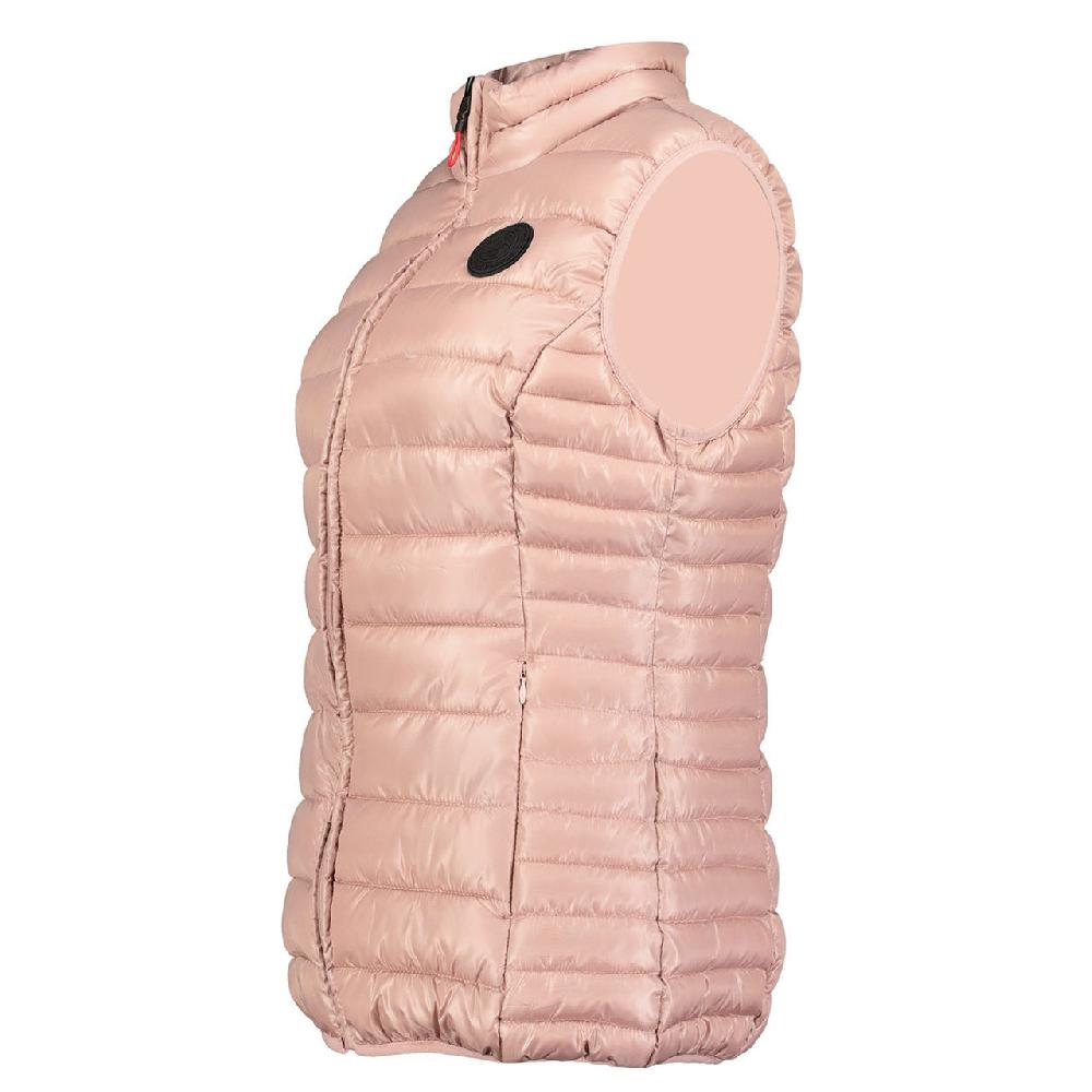 Geographical Norway Geographical Norway Annecy Vest Basic Femme - Doudoune Légère Sans Manche Rose Pale
