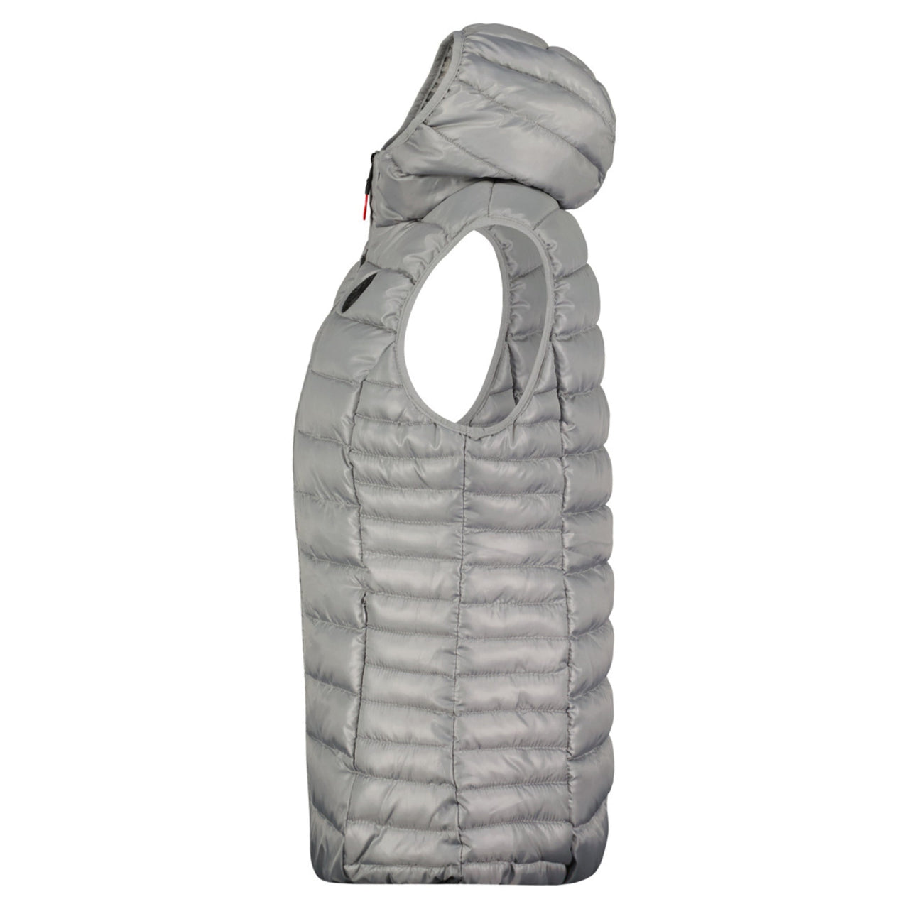 Geographical Norway Geographical Norway Annecy Vest Hood Femme - Doudoune Légère Sans Manches à Capuche Gris Clair