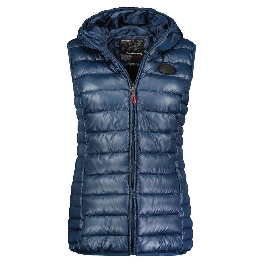 geographical norway Geographical Norway Annecy Vest Hood Femme - Doudoune légère sans manches à capuche Marine