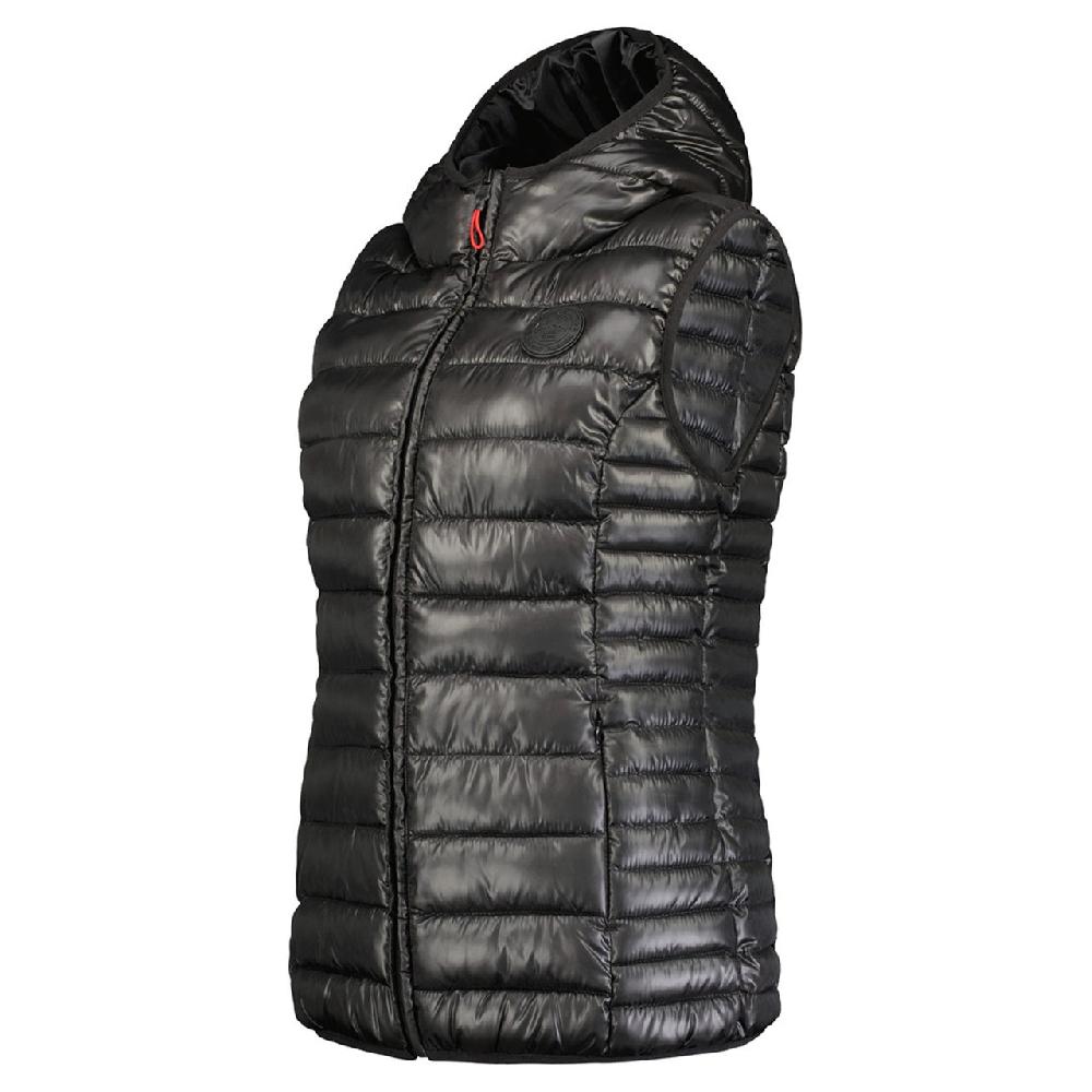 Geographical Norway Geographical Norway Annecy Vest Hood Femme - Doudoune Légère Sans Manches à Capuche Noir