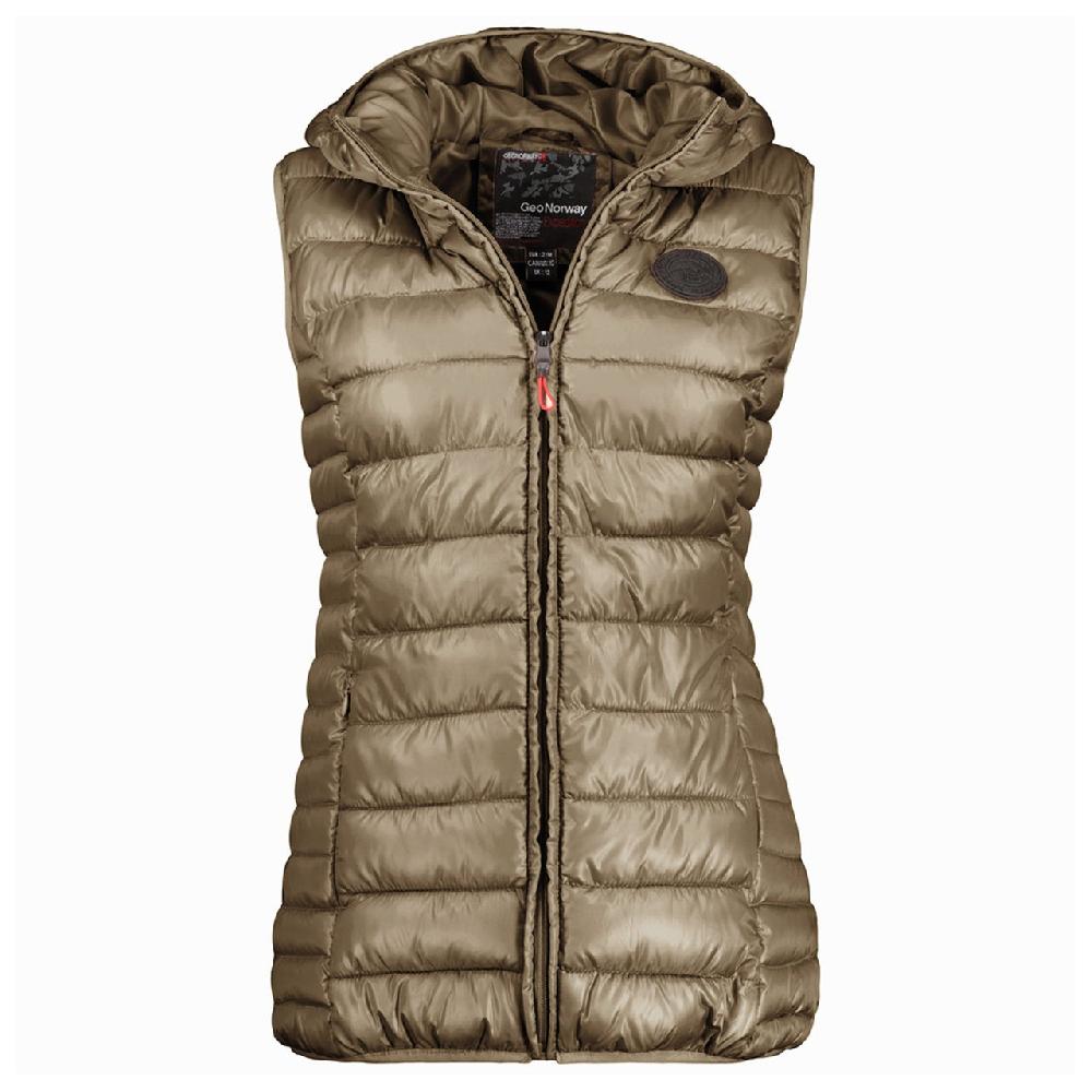geographical norway Geographical Norway Annecy Vest Hood Femme - Doudoune légère sans manches à capuche Tempete