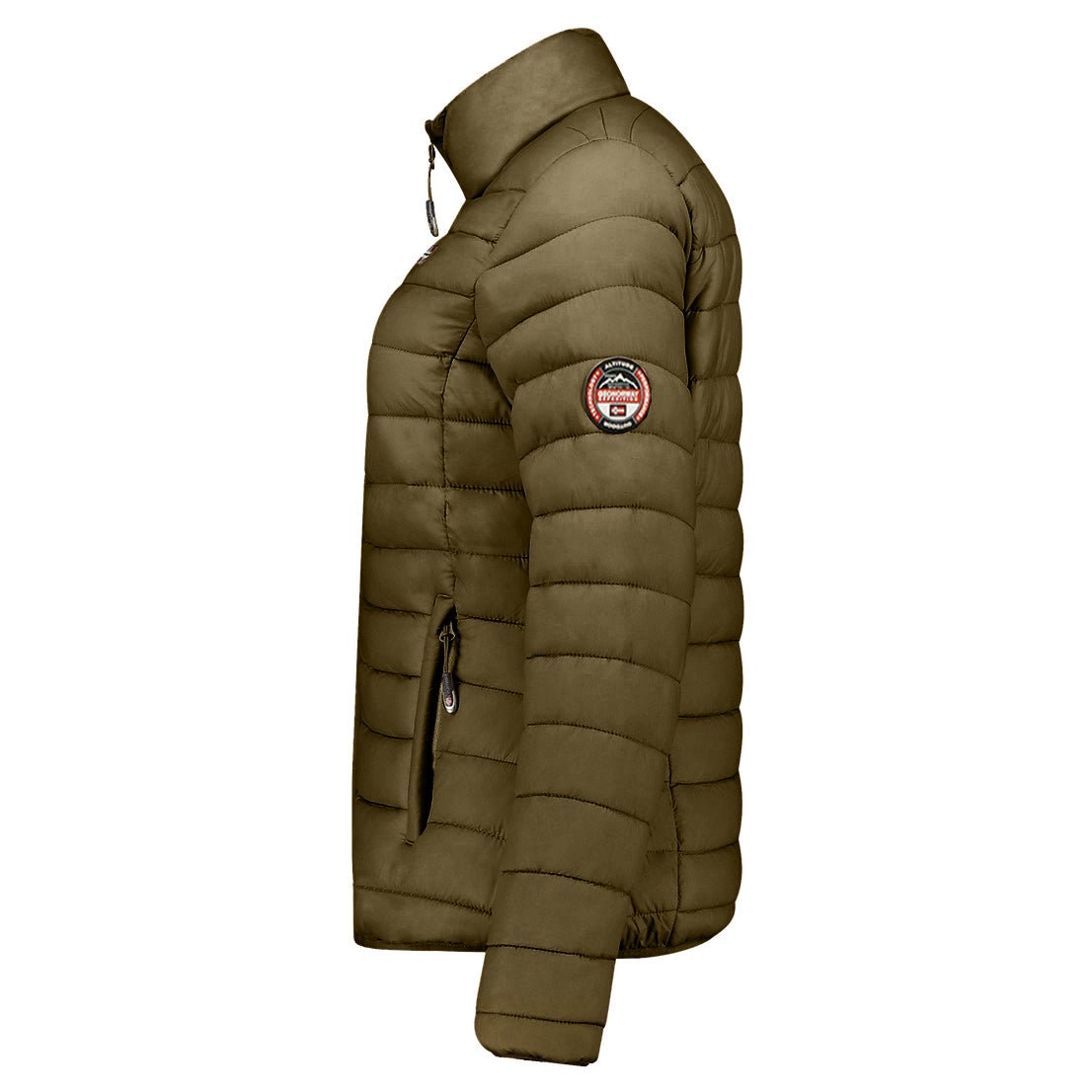 Geographical Norway Geographical Norway ATIKA Femme - Blouson Matelassé Avec Poches Kaki