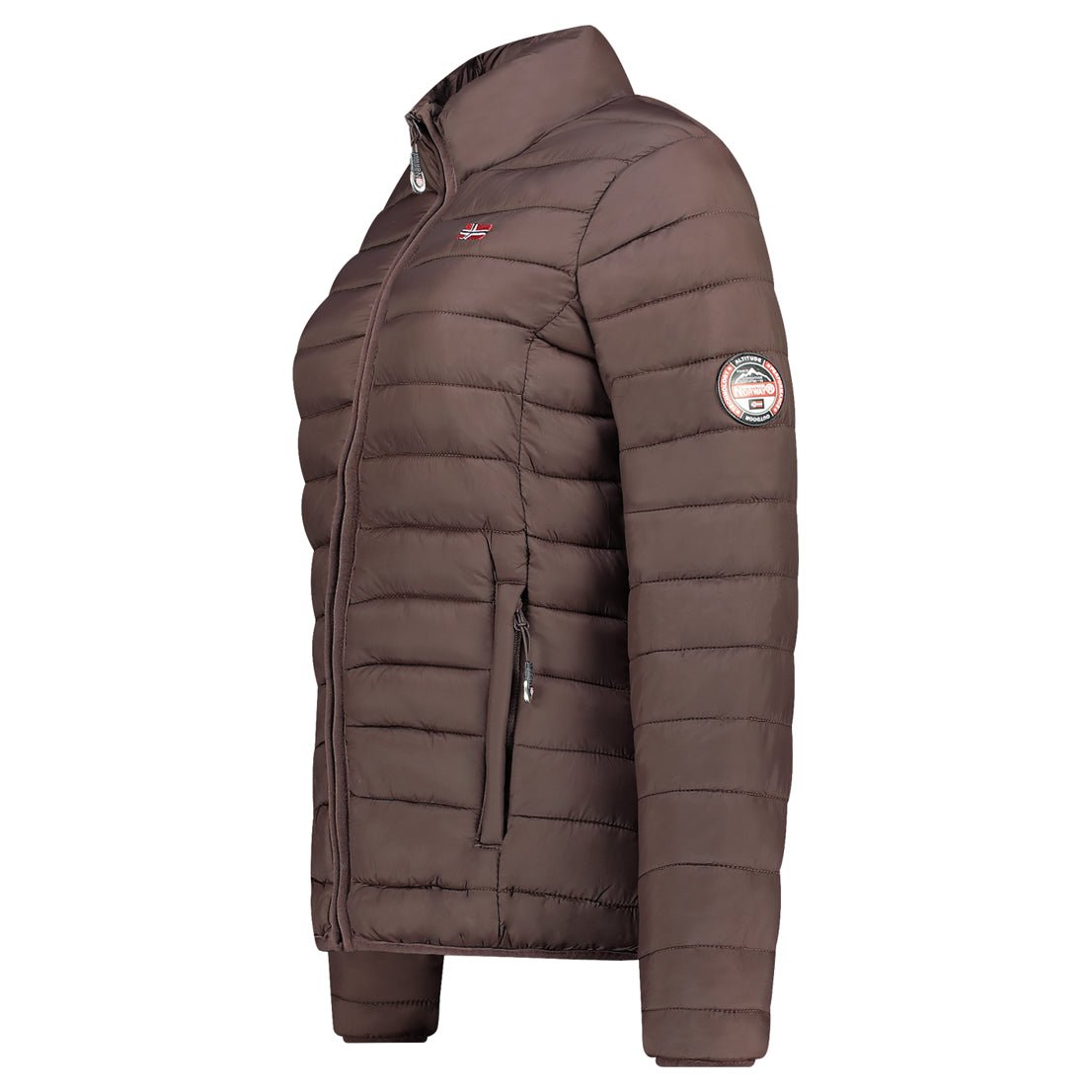 Geographical Norway Geographical Norway ATIKA Femme - Blouson Matelassé Avec Poches Marron