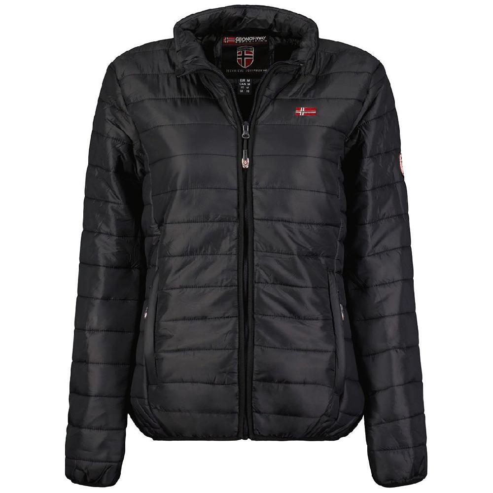 geographical norway Geographical Norway ATIKA Femme - Blouson Matelassé avec Poches Noir