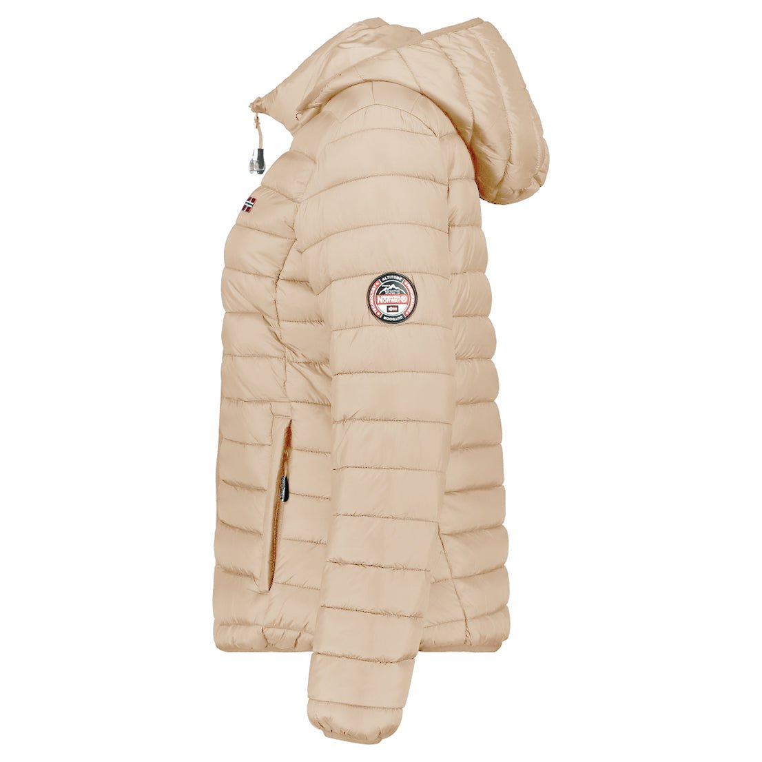 Geographical Norway Geographical Norway ATIKA HOOD Femme - Blouson Matelassé Avec Poches Beuge