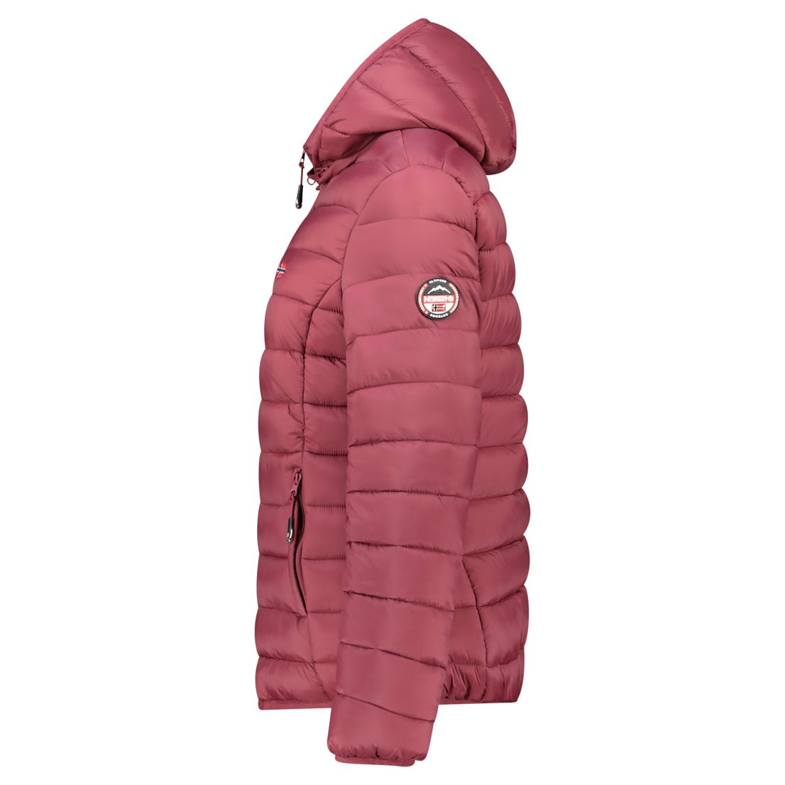 Geographical Norway Geographical Norway ATIKA HOOD Femme - Blouson Matelassé Avec Poches Bordeaux
