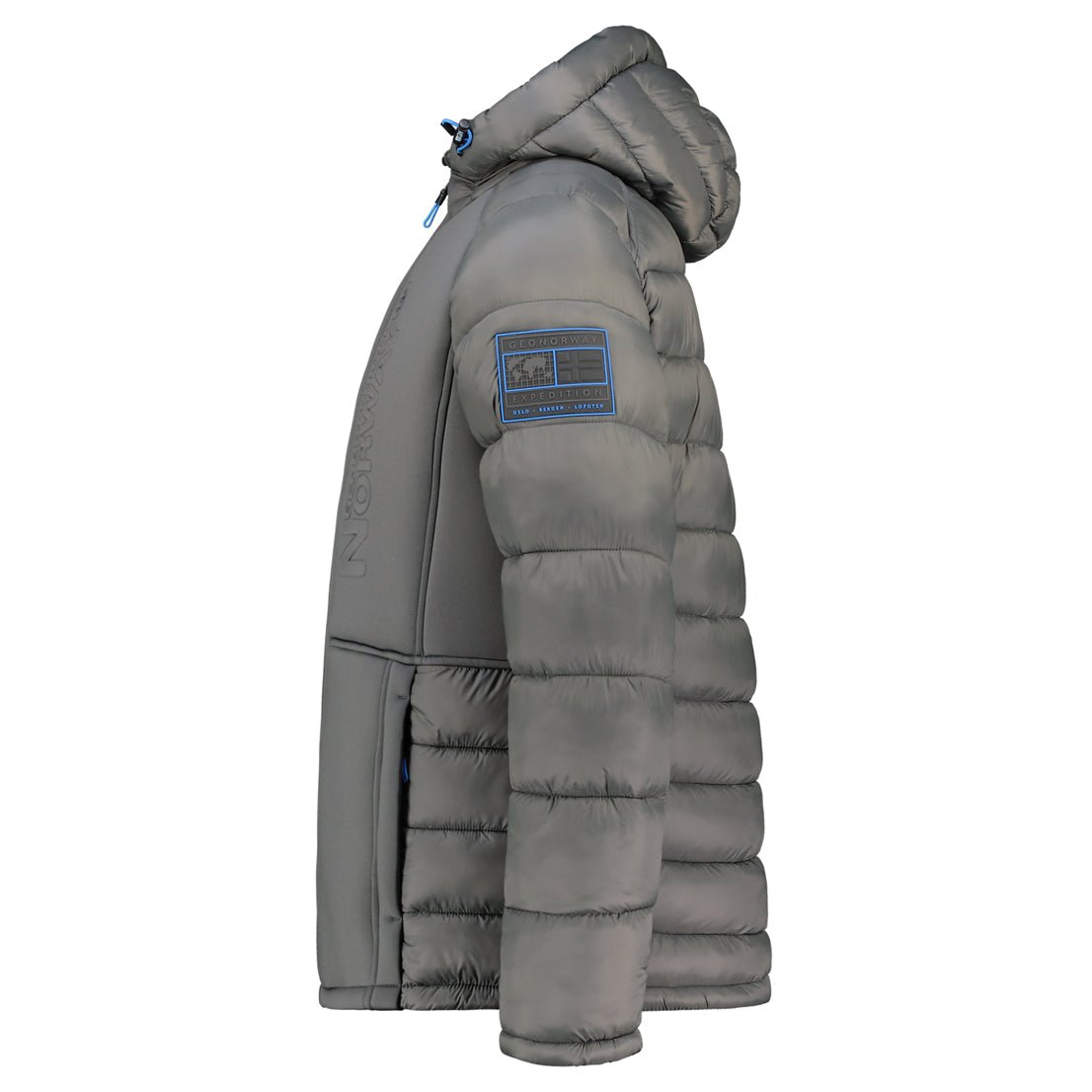 Geographical Norway Geographical Norway Bafare Homme - Parka à Capuche Gris Fonce