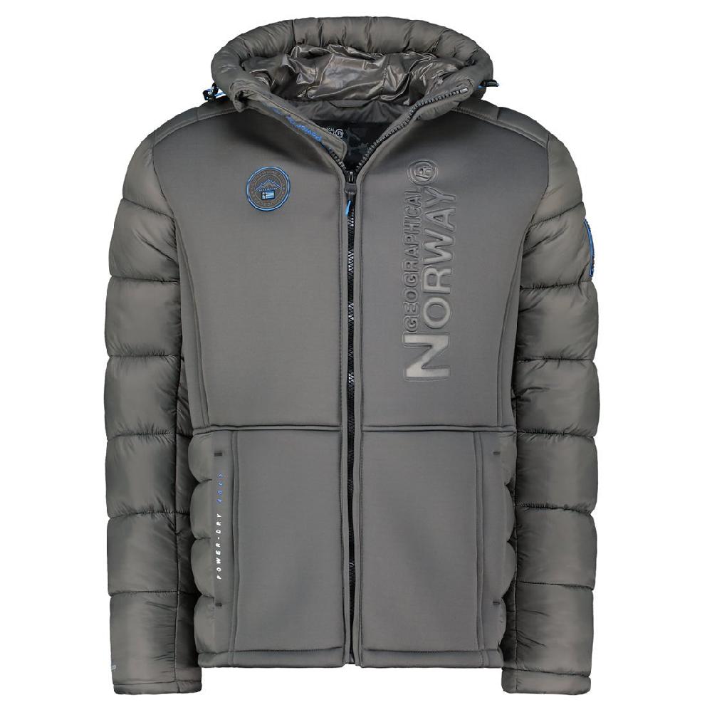 geographical norway Geographical Norway Bafare Homme - Parka à Capuche Gris fonce
