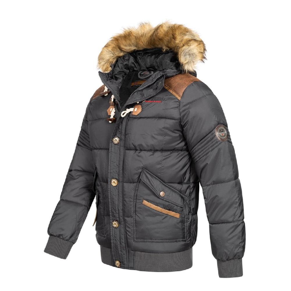 Geographical Norway Geographical Norway Belphegore Homme - Doudoune Matelassée Gris Foncé