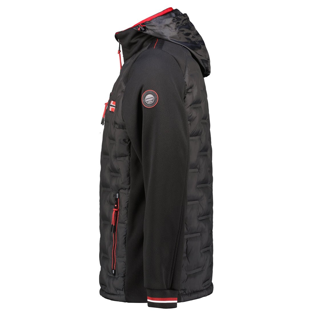 Geographical Norway Geographical Norway Betom Homme - Parka Bi-matière Noir