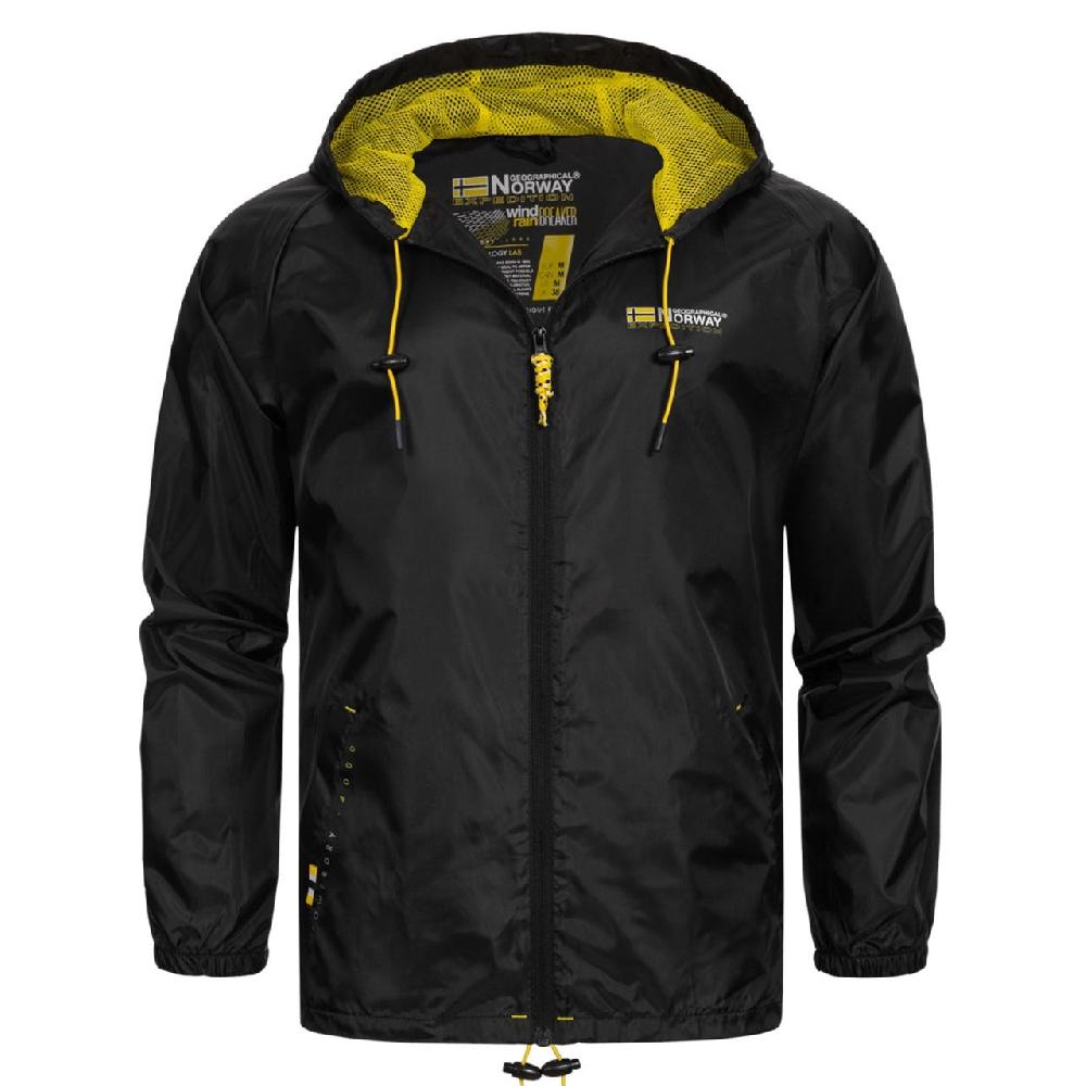 geographical norway Geographical Norway Boat Homme - Veste homme coupe-vent Noir