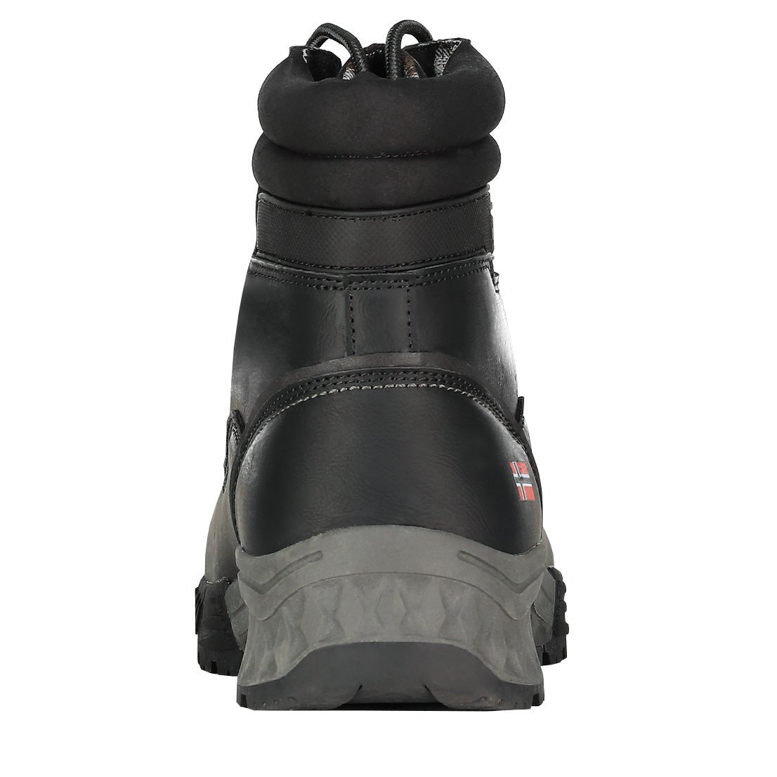 Geographical Norway Geographical Norway OCLARC Homme - Chaussures De Trekking Montantes à Lacets Confort Et Résistance Noir