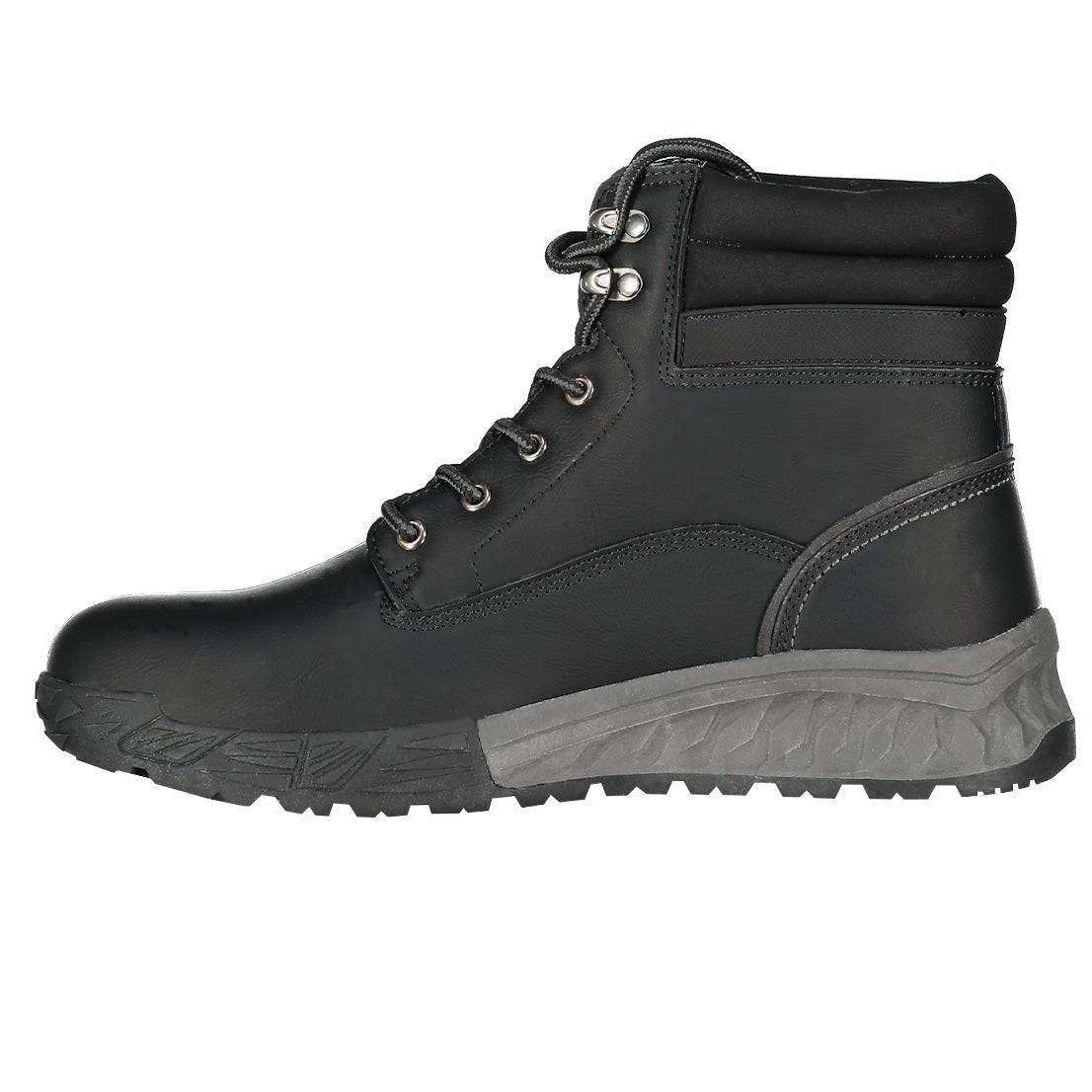 Geographical Norway Geographical Norway OCLARC Homme - Chaussures De Trekking Montantes à Lacets Confort Et Résistance Noir