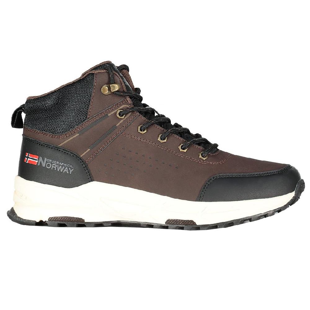 Geographical Norway Geographical Norway OFORET Homme - Chaussures De Trekking Basses Marron