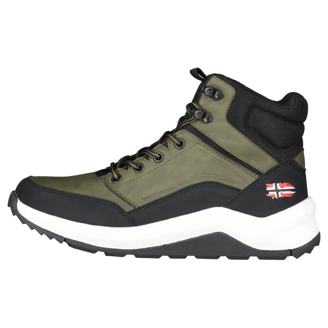 Geographical Norway Geographical Norway OUTSIDER Homme - Chaussures De Trekking Montantes Kaki