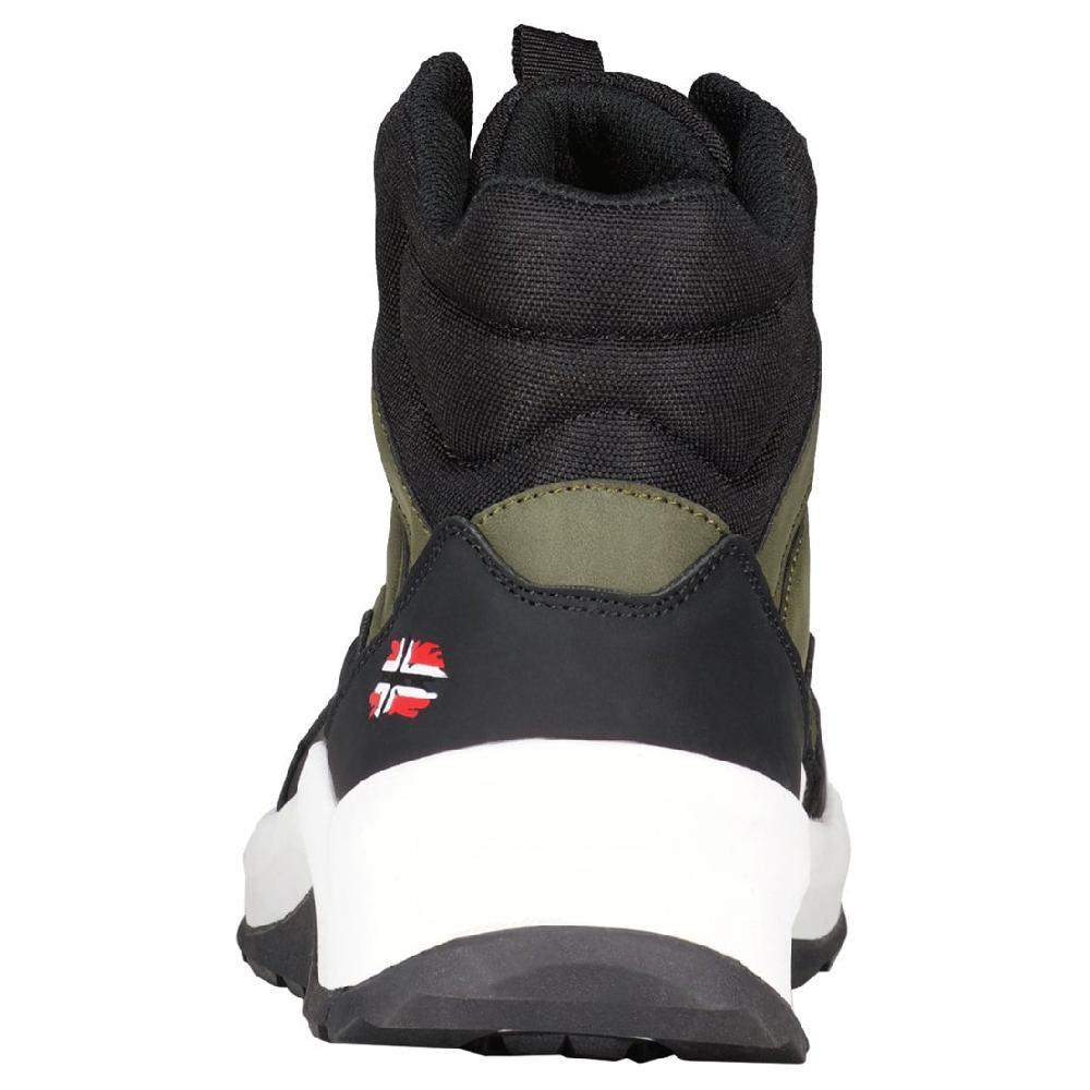 Geographical Norway Geographical Norway OUTSIDER Homme - Chaussures De Trekking Montantes Kaki