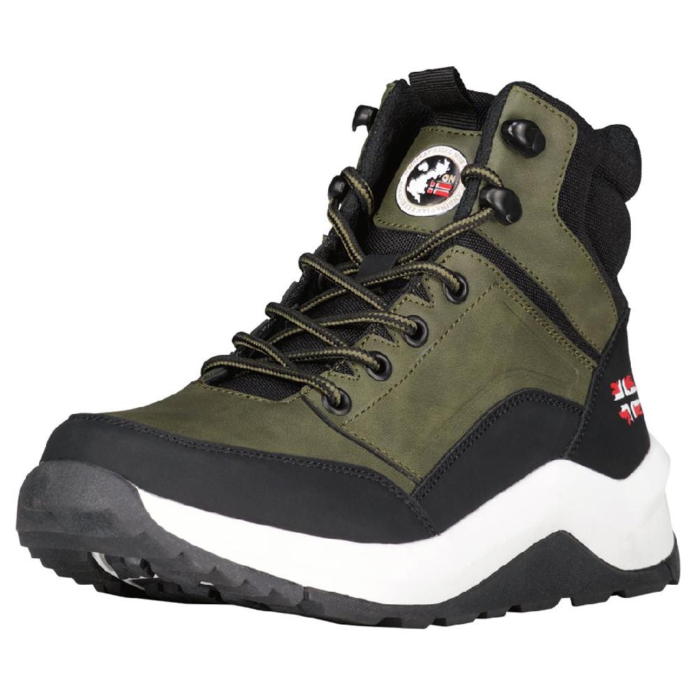 geographical norway Geographical Norway OUTSIDER Homme - Chaussures de Trekking Montantes Kaki