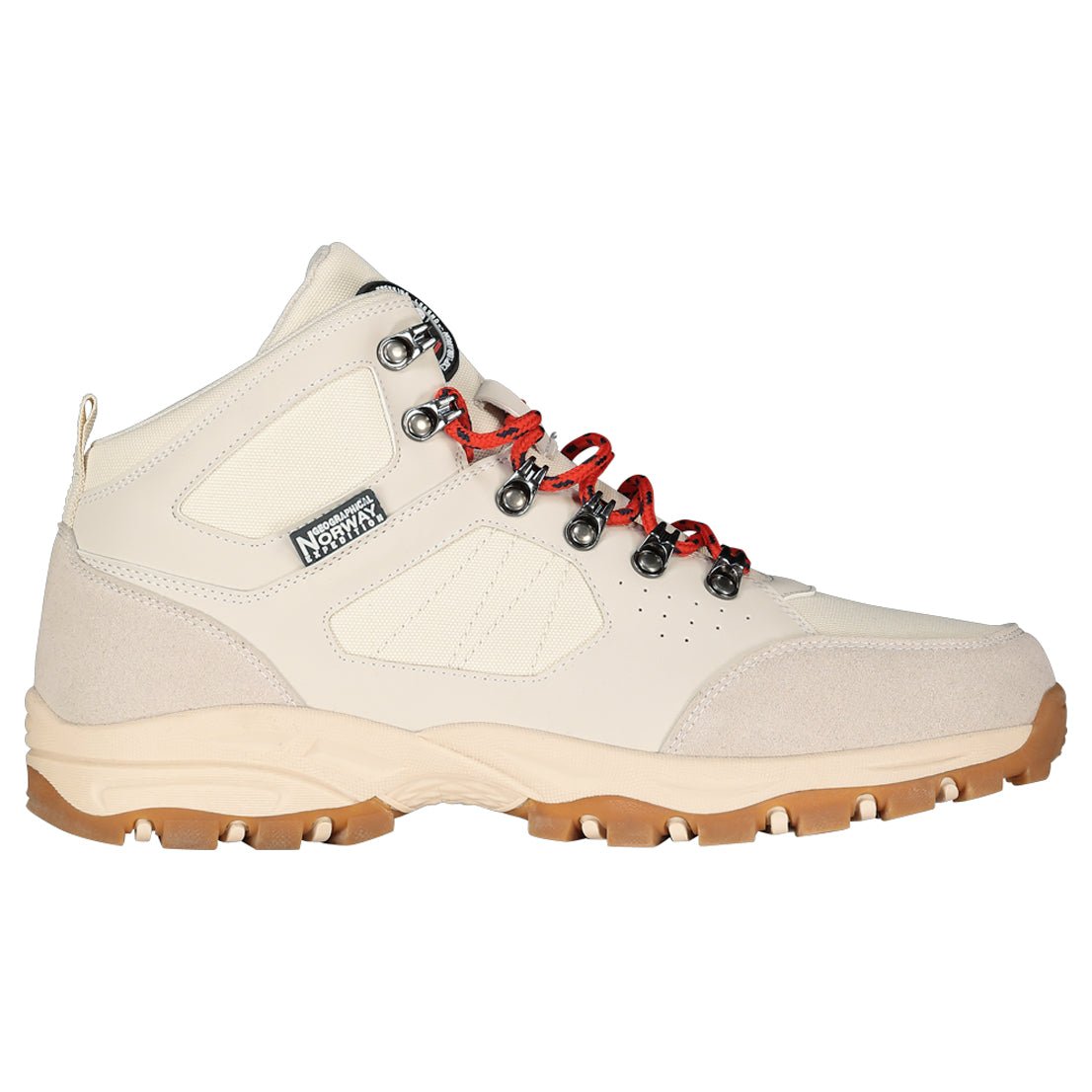 geographical Norway Geographical Norway OZONE Homme - Chaussures De Trekking Montantes à Lacets Beige