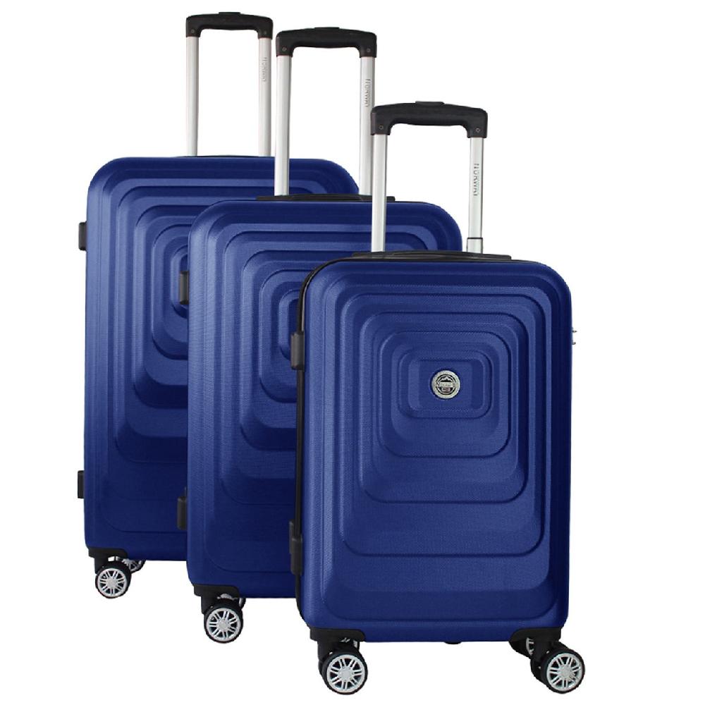 geographical norway Geographical Norway SACRAMENTO – Lot de 3 Valises Rigides Marine