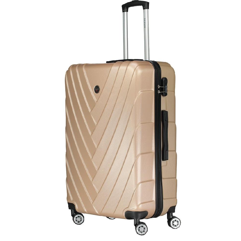 Geographical Norway Geographical Norway SALAMANQUE – Lot De 3 Valises Rigides Beige