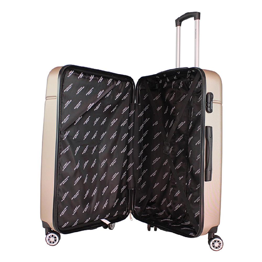 Geographical Norway Geographical Norway SANDIEGO – Lot De 3 Valises Rigides Champagne