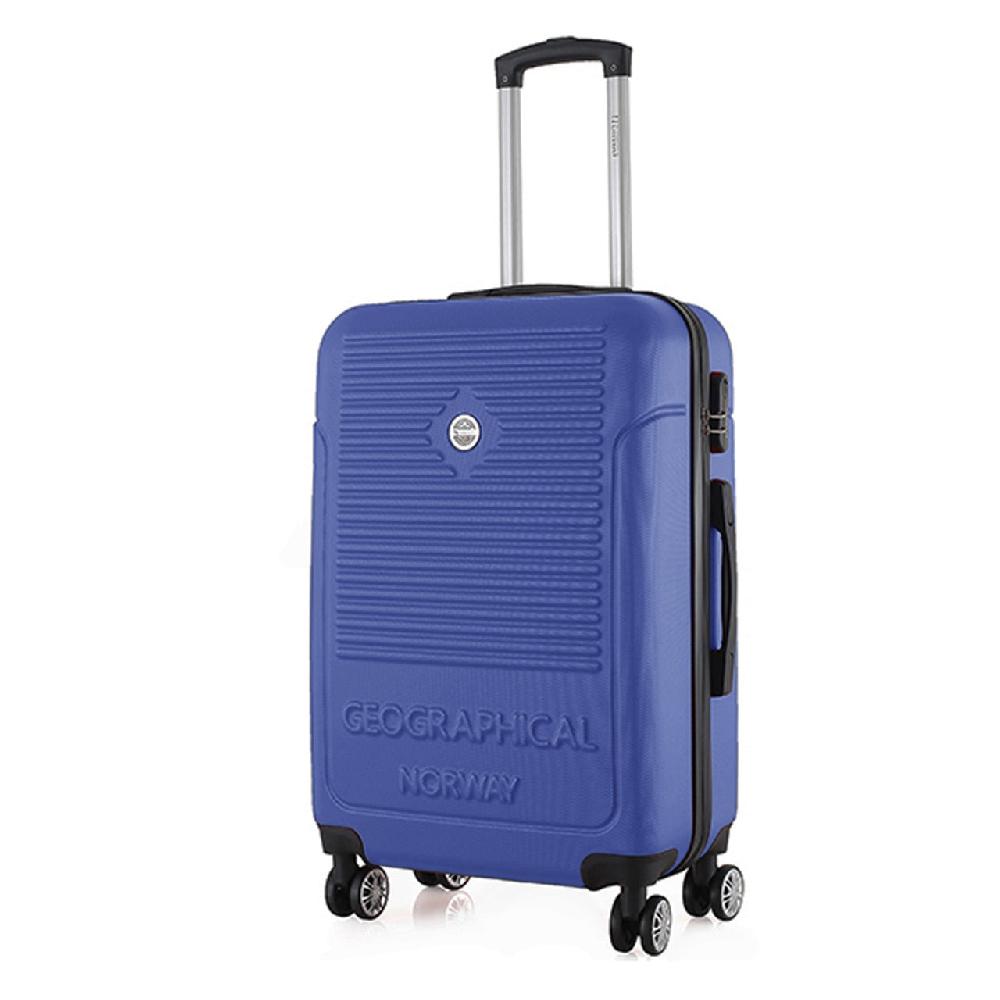 Geographical Norway Geographical Norway SANDIEGO – Lot De 3 Valises Rigides Bleu Royal