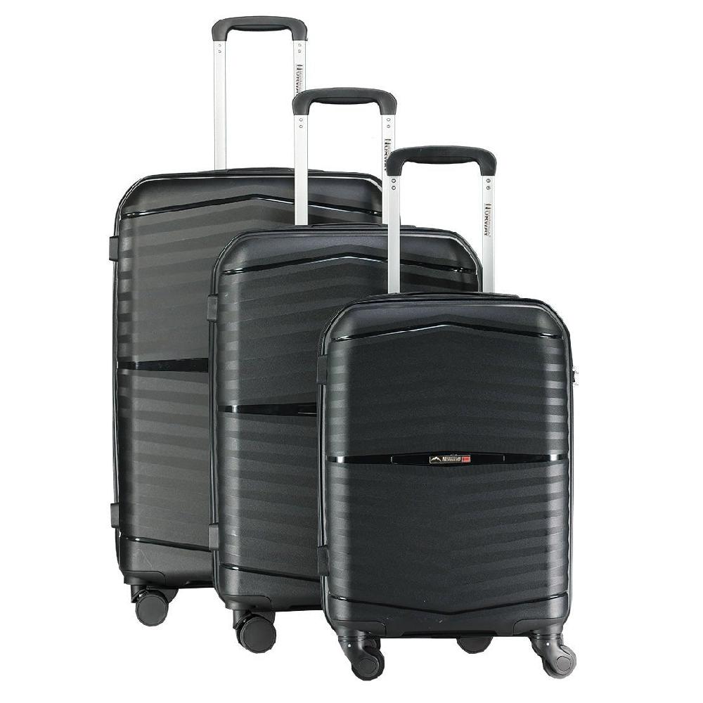 geographical norway Geographical Norway SAOPAOLO – Lot de 3 Valises Rigides Noir