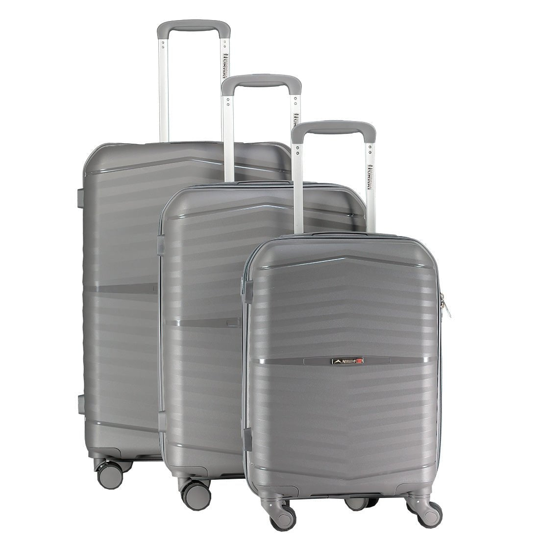 geographical norway Geographical Norway SAOPAOLO – Lot de 3 Valises Rigides Gris Fonce