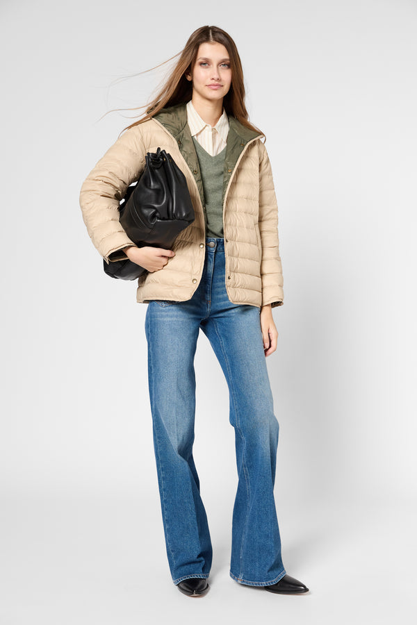 Gerard Darel Doudoune Courte Réversible à Capuche - SERENA