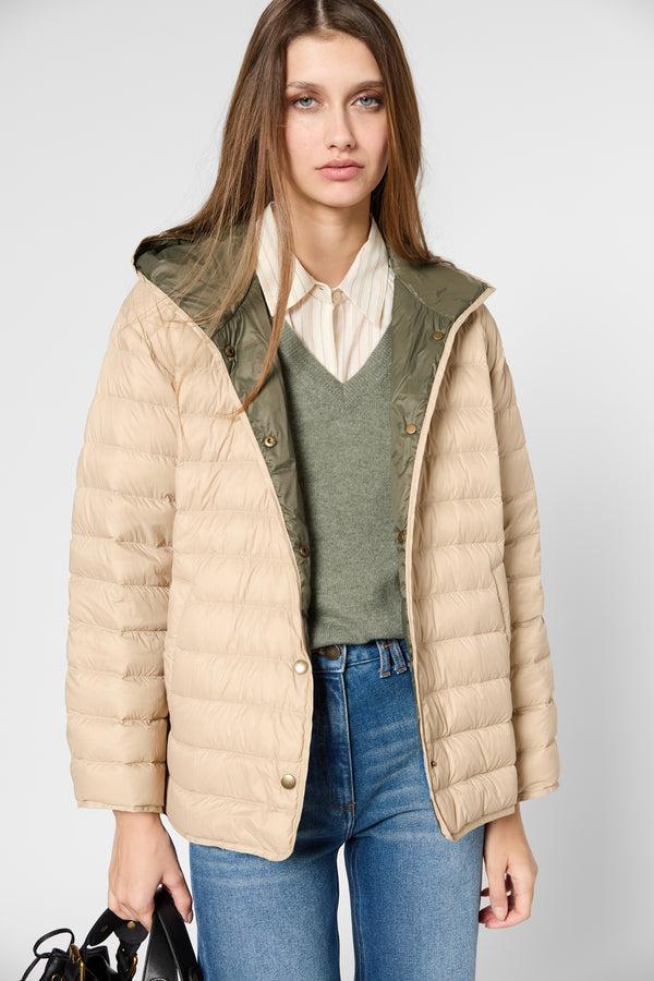 gerard darel Doudoune courte réversible à capuche - SERENA