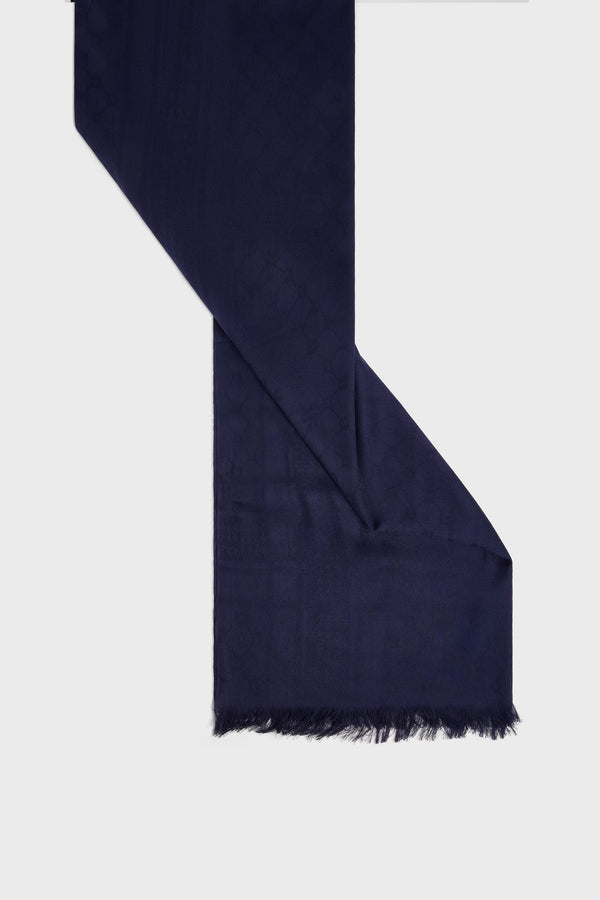 Gerard Darel Echarpe Monogramme En Coton Et Modal - DOMITILLE