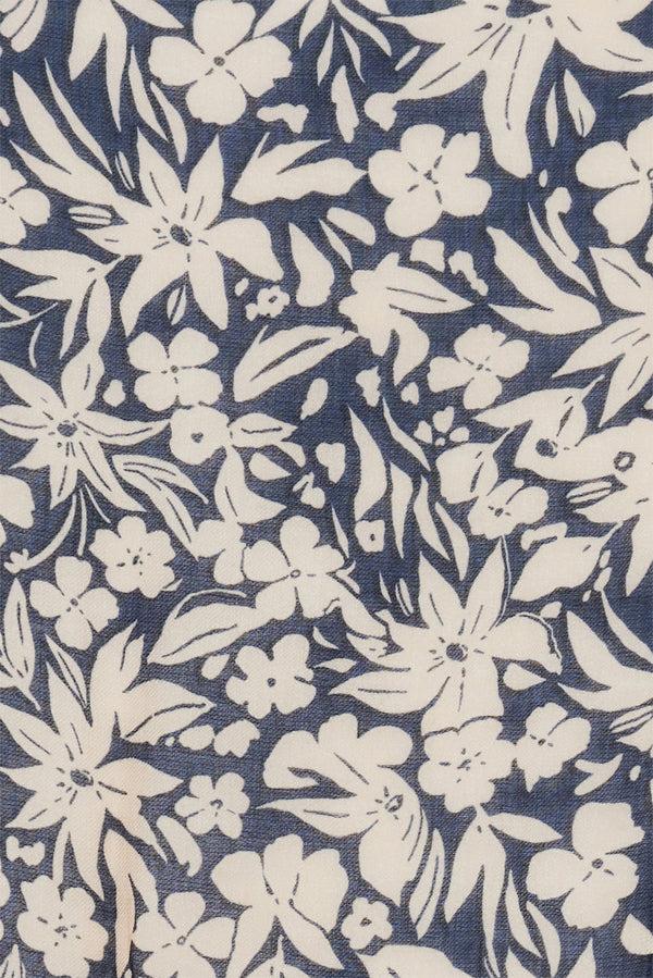 Gerard Darel Foulard à Fleurs En Modal Et Soie - OULIA