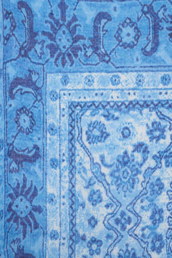 Gerard Darel Foulard Imprimé En Coton Modal Et Lin - OREA