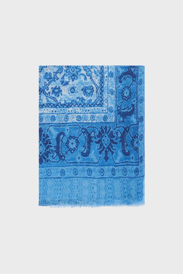 gerard darel Foulard imprimé en coton modal et lin - OREA