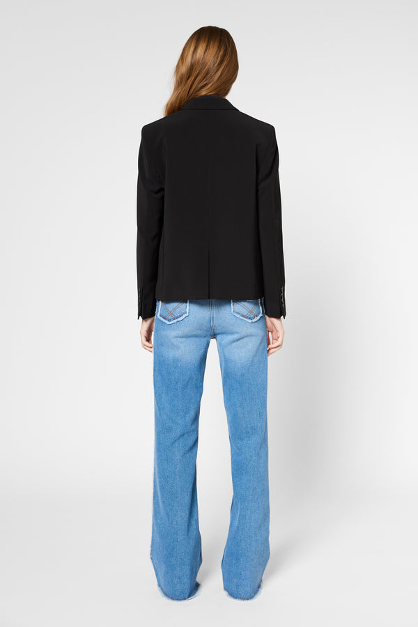 Gerard Darel Blazer En Microfibre - ROMEA