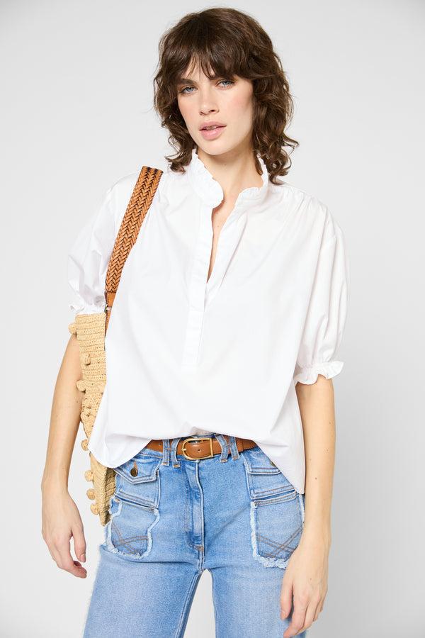 gerard darel Blouse en popeline de coton - ANNYR
