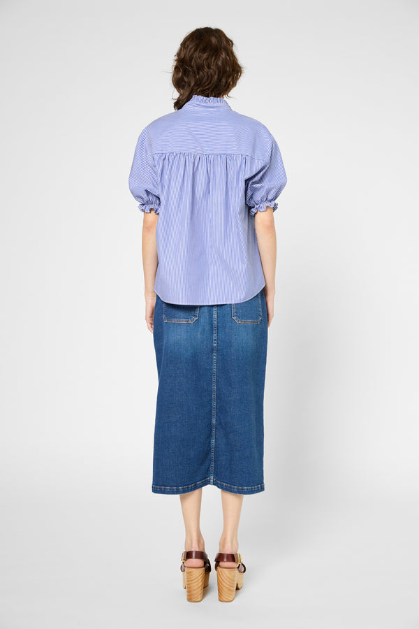 Gerard Darel Blouse En Popeline Rayée - ULIANE