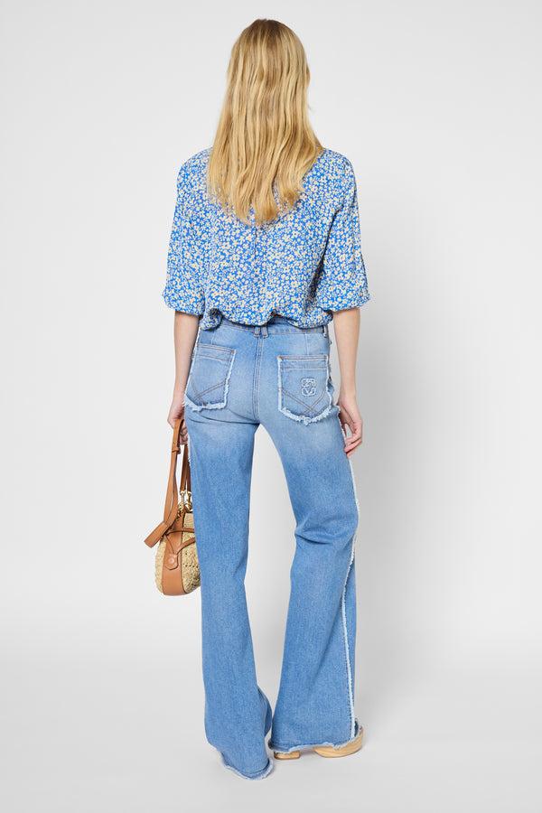 Gerard Darel Blouse Fluide à Fleurs - UREN