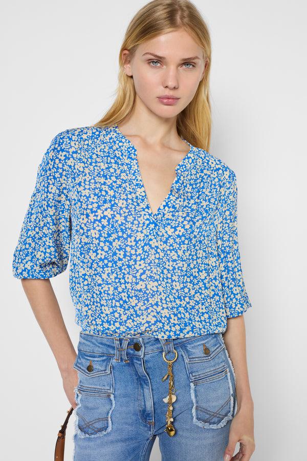 gerard darel Blouse fluide à fleurs - UREN