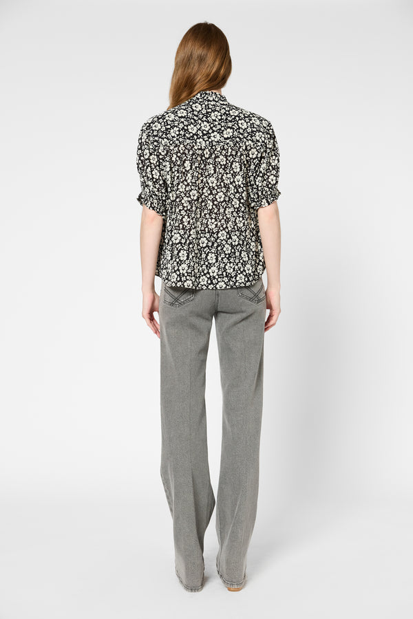 Gerard Darel Blouse Fluide à Fleurs - URENE
