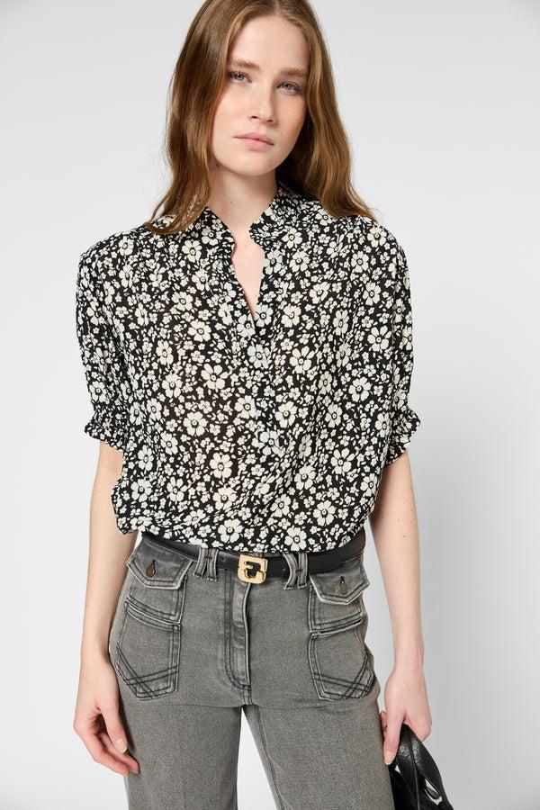 gerard darel Blouse fluide à fleurs - URENE