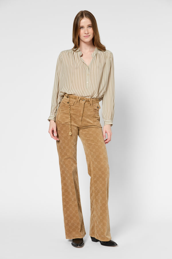 Gerard Darel Blouse Fluide à Rayures - UNYKA