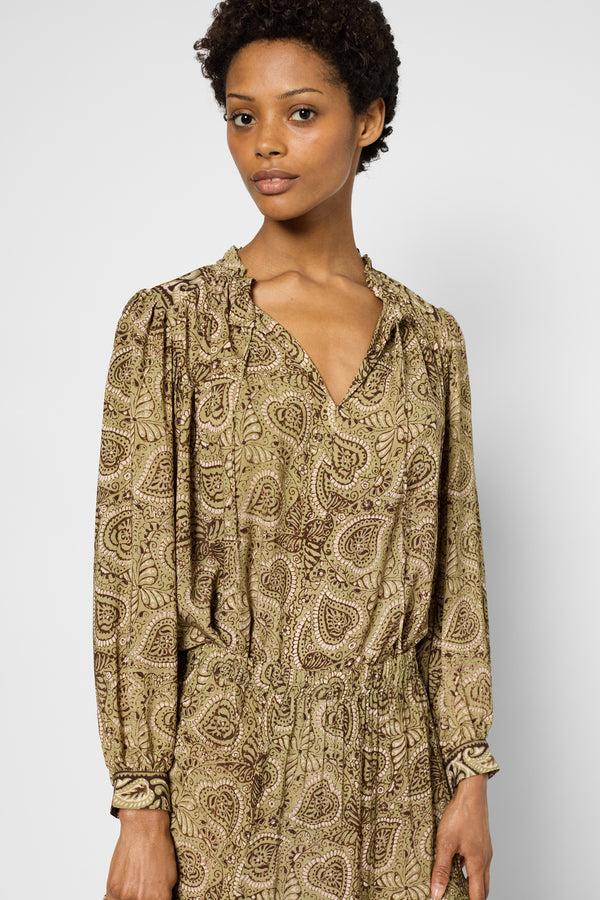 gerard darel Blouse imprimé cachemire - ULYANA