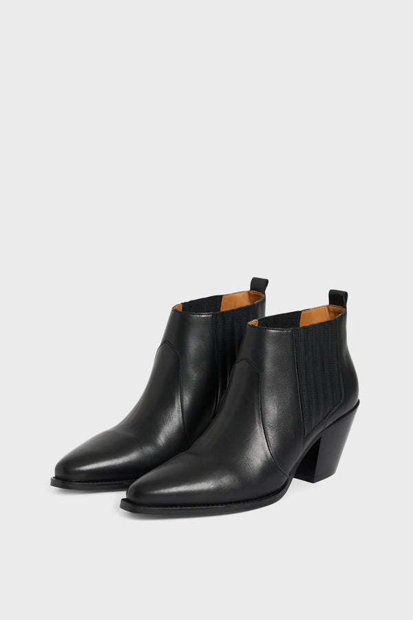 Gerard Darel Boots à Talon En Cuir - JESSE