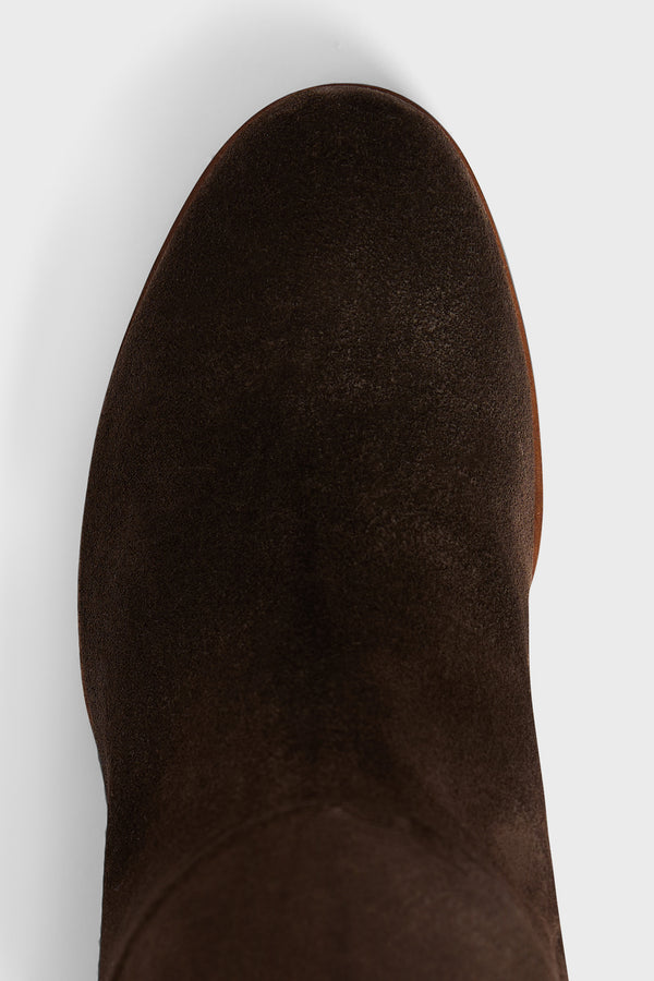 Gerard Darel Bottes à Talon En Cuir Velours - LIZZIE