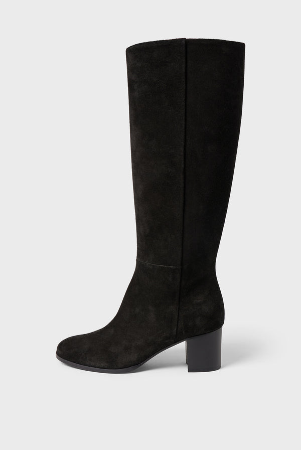 gerard darel Bottes en cuir velours - LIZZIE