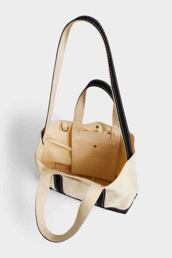 Gerard Darel Cabas En Toile - LEON